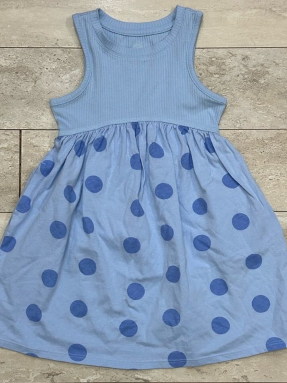 NWOT Wonder Nation Blue Sundress 4T